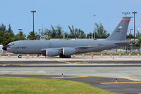 63-8023 @ SJU - This KC-135 has a sticker of the Arizona Diamonds Back. - by Angel Moreno, PR Spotter