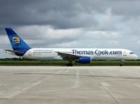 C-GJZH @ TNCC - Air Canada Jazz (Thomas Cook Colours) Boeing 757-25F (30758/932) @ TNCC / CUR - by John van den Berg - C.A.C