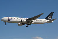 SP-LPE @ EGLL - LOT 767-300 - by Andy Graf-VAP