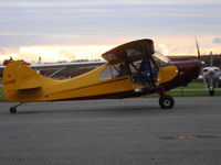 N4748E @ KBVY - champ at new home - by Jim Baker