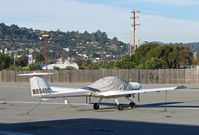 N654DC @ KSQL - Locally-based 2005 Diamond Acft DA20-CI @ KSQL/San Carlos, CA - by Steve Nation