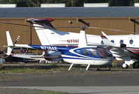 N7184E @ KPAO - Locally-based 2000 Robbie R44 @ KPAO/Palo Alto, CA - by Steve Nation