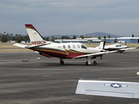 N850CW @ KCCR - San Diego-based 2006 SOCATA TBM 700 @ KCCR/Buchanan Field, Concord, CA - by Steve Nation
