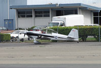N913LD @ KCCR - VANS RV-4 awaiting passenger on PSA ramp @ KCCR/Buchanan Field, Concord, CA (in from private airstrip in nearby Brentwood, CA) - by Steve Nation