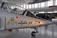 F-ZWRO @ FDH - The Alpha Jet prototype at the Dornier Museum Friedrichshafen, Germany