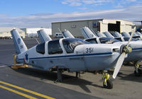 N351TB @ KHWD - ex-Israeli Defence Force 1995 TB-20 Trinidad No. 351 @ Hayward, CA with a dozen other TB-20s for civilianization - became N351TB for owner in Montana - by Steve Nation