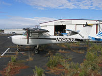N3205X @ KHWD - 1966 Cessna 150G @ Hayward, CA home base in Oct 2005 - by Steve Nation