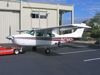 N4746Q @ KHWD - Camera-equipped Cessna T210M @ KHWD/Hayward, CA - by Steve Nation