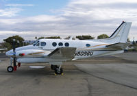 N8096U @ KHWD - Alfalfa Aviation (San Jose, CA) 1993 Beech C90A King Air @  KHWD/Hayward Air Terminal, CA in Oct 2005 - by Steve Nation