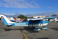 N8604S @ KHWD - 1965 Cessna 150F @ KHWD/Hayward Air Terminal, CA home base in Oct 2005 (registration canceled Nov 27, 2007; exported to Philippines)) - by Steve Nation