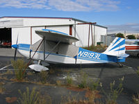 N9193L @ KHWD - 1971 Bellanca 7ECA @ KHWD/Hayward Air Terminal, CA home base in Oct 2005 - by Steve Nation