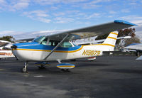 N19879 @ KHWD - Flying Vikings 1972 Cessna 172M @ KHWD/Hayward Air Terminal, CA home base in Oct 2005 - by Steve Nation