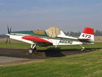 N86MQ @ KTLR - 1973 Ayres S2R-G10 as tanker #472 at Johnson Aircraft Sales, Mefford Field, Tulare, CA in Nov 2005 (sold to operator in Pinehurst, GA Jun 2008) - by Steve Nation