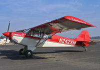 N242AM @ KTLR - 2003 Aviat Act A-1B @ Mefford Field, Tulare, CA in Nov 2005 - by Steve Nation