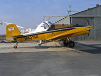 N4016B @ KTLR - Moore Aviation (titles on tail) 1979 Ayres S2R-T34 rigged for spraying @ KTLR/Tulare, CA in Nov 2005 - by Steve Nation