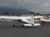 N6451X @ SZP - 1960 Cessna 180D, Continental O-470-S 230 Hp, taxi - by Doug Robertson