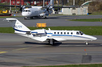 OO-CIV @ ESSB - Sky Service, SKS495 to Kortrijk / Wevelgem (EBKT)
