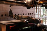 N13369 - Carrying old registration, hanging at the National Air & Space Museum. - by Glenn E. Chatfield