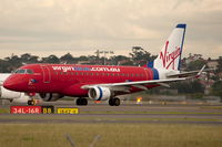 VH-ZHA @ YSSY - PHASING OUT IN FAVOUR OF THE 190'S - by Bill Mallinson