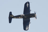 N43RW @ EFD - Lone Star Flight Museum Corsair - At the 2010 Wings Over Houston Airshow