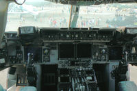 99-0063 @ EFD - C-17 cockpit at the 2010 Wings Over Houston Airshow  (Thanks Brad for the tour! )