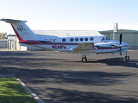 N241PH @ O41 - PHI Air Medical/Mercy Air 1984 King Air B200 @ Woodland-WATTS Airport, CA - by Steve Nation