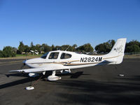 N2824M @ O41 - 2004 Cirrus Design SR22 @ Woodland-WATTS Airport, CA - by Steve Nation