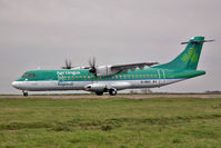 EI-REO @ EGGW - Aer Arran / Aer Lingus Commuter ATR ATR -72-500, c/n: 787 at Luton - by Terry Fletcher