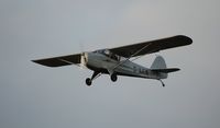 G-AJEM @ EGFH - Auster Autocrat departing Runway 22 - by Roger Winser
