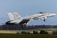 J-5007 @ LSMP - departing from Payerne AB