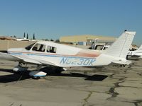 N9230K @ CNO - Parked in an area south of the paint shop and north of the hangers - by Helicopterfriend