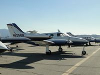 N6256Q @ CNO - Parked east of the tower - by Helicopterfriend