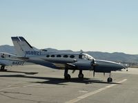 N5882T @ CNO - Parked east of the tower - by Helicopterfriend