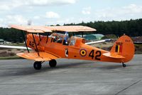 OO-WIL @ EBZR - Oostmalle Fly in 21-08-2010.V-42 in its former Belgian Air Force colors - by Robert Roggeman