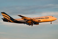 N783SA @ LOWW - N783SA at the very last sunshine this day