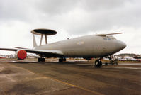 ZH107 @ EGVA - Sentry AEW.1, callsign Nato 40, of 8 Squadron based at RAF Waddington on the flight-line at the 1993 Intnl Air Tattoo at RAF Fairford. - by Peter Nicholson