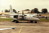 209 @ EGVA - An-26 Curl of the Hungarian Air Force's Szolnok Air Transport Regiment on the flight-line at the 1993 Intnl Air Tattoo at RAF Fairford. - by Peter Nicholson