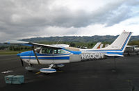 N20CH @ O69 - 1974 Cessna 182P with aluminum patches @ Petaluma, CA - by Steve Nation
