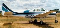 N3658B @ SGAS - Beech B50 - by Fujiro K. Grana
