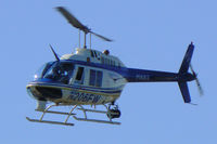 N206FW @ TX85 - Fort Worth Police helicopter.