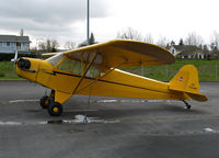 N7332H @ O69 - Locally-based 1946 Piper J3C-65 Cub as NC7332H @ Petaluma, CA - by Steve Nation