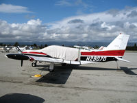 N2907D @ KWVI - Piper PA-34-200T with canopy cover @ Watsonville, CA - by Steve Nation