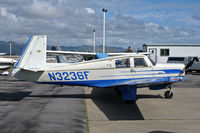 N3236F @ KWVI - 1967 Mooney M20E @ Watsonville, CA - by Steve Nation