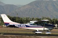 N62400 @ POC - Taxiing eastbound on Sierra enroute to runway 26L - by Helicopterfriend