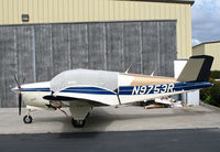 N9753R @ KWV - 1959 Beech M35 with cockpit cover @ Watsonville, CA - by Steve Nation