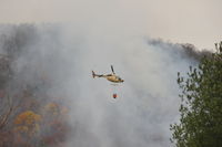 N206BE - During Fire Fighting operations at McCoy Falls - by Richard Cobb