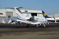 C-GWLL @ EGGW - Canadian registered 2001 Bombardier CL-600-2B16, c/n: 5484 at Luton - by Terry Fletcher