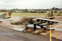 1002 @ EGVA - Su-25K Frogfoot of 30 BLP Czech Air Force on the flight-line at the 1993 Intnl Air Tattoo at RAF Fairford. - by Peter Nicholson