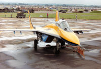 925 @ EGVA - MiG-29S Fulcrum C of the Gromov Flight Research Institute on the flight-line at the 1993 Intnl Air Tattoo at RAF Fairford - later to be involved in a mid-air collision with Fulcrum C 526. - by Peter Nicholson