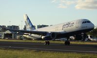 N571JB @ TNCM - JetBlue departing TNCM runway 10